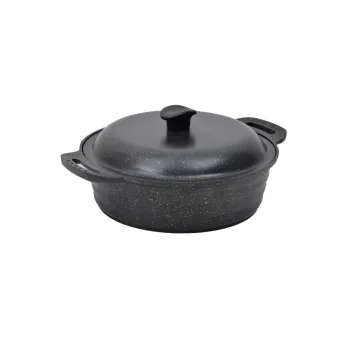 Nurgaz Granit Döküm Kamp Tenceresi 28 Cm (y17n027)