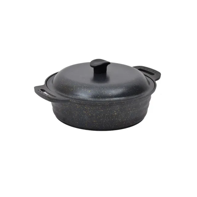 Nurgaz Granit Döküm Kamp Tenceresi 28 Cm (y17n027)