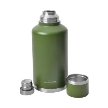 Nurgaz Campout Çift Katmanlı Termos 2000 Ml Yeşil (17n037)