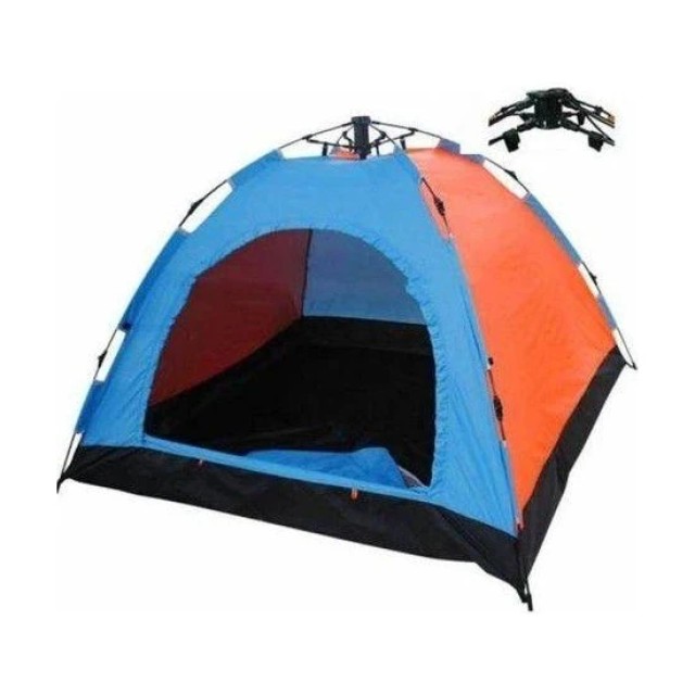 Tam Otomatik 4 Kişilik Kurulum Kamp Çadırı 200 X 200 X 140 Cm Real (y17a032)