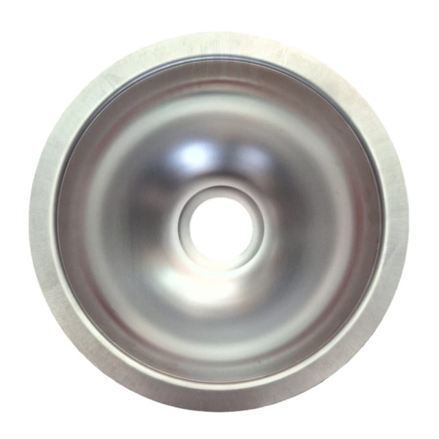 27 Cm Yuvarlak Evye Lavabo Mat  Krom Eco (11031)