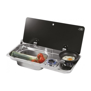 1780 Can Kombinasyonlu Ocak Evye Musluk Hariç (10007a)