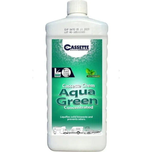 Cassette Chem Aqua Green Portatif Ve Kasetli Tuvalet Atık Parçalayıcı Koku Giderici (5027)