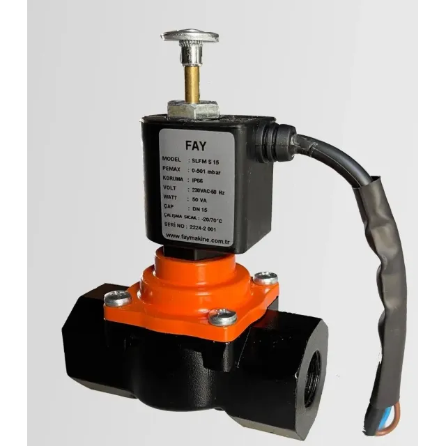 12 Volt Selonait Valf Gaz Alarm Cihazına Uyumlu (22013)