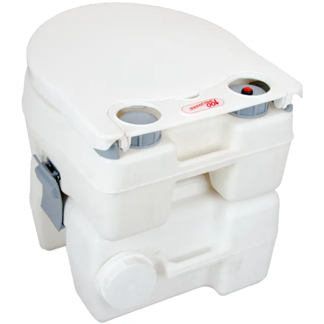 100 Numara Portatif Tuvalet ( Beyaz ) Taharet Musluklu (5022)