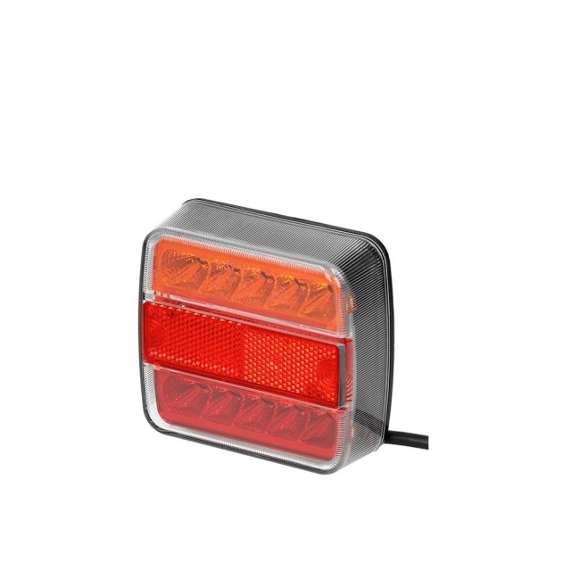 Mıknatıslı Led Römork Stop Lambası Seti 7 Pin Soketli 12v (17035)