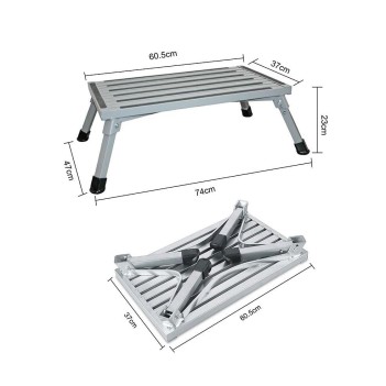 Katlanır Karavan Adım Basamağı - Large (16008b)