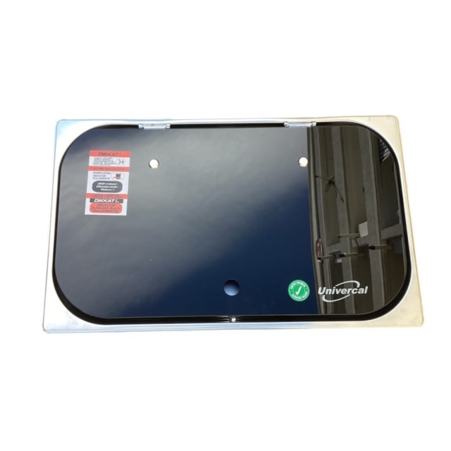 Karavan 2 Gözlü Cam Kapaklı Ocak 53 X 32.5 Cm Univercal (11014)