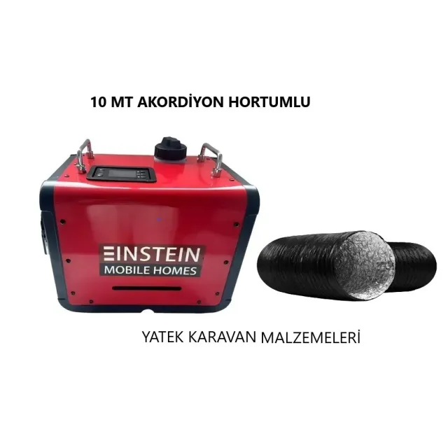 Eınsteın Çanta Tipi 12/24/220v Heater (dizel Isıtıcı) 10 Mt Akordion Hortumlu (31019h)