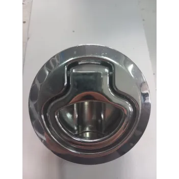 Berhimi Bas-çek Kilitsiz Çinko Alaşılımlı Banyo Kilidi 60 Mm (9010)