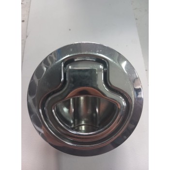 Berhimi Bas-çek Kilitsiz Çinko Alaşılımlı Banyo Kilidi 60 Mm (9010)