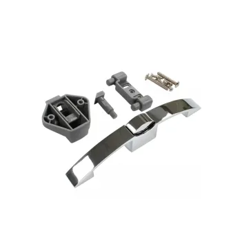 Basçek Kulp Dolap Kilidi Krom (9004)