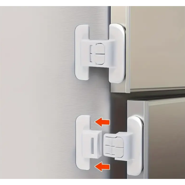 Buzdolabı Kapak Kilidi Yapışkanlı (17021)
