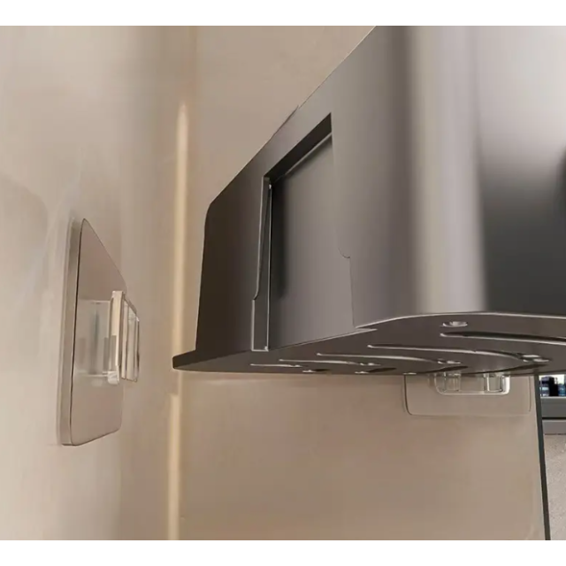 Karavan Üçgen Duş Rafı Duvara Monte Yapışkanlı Çıkartılabilir (17023)