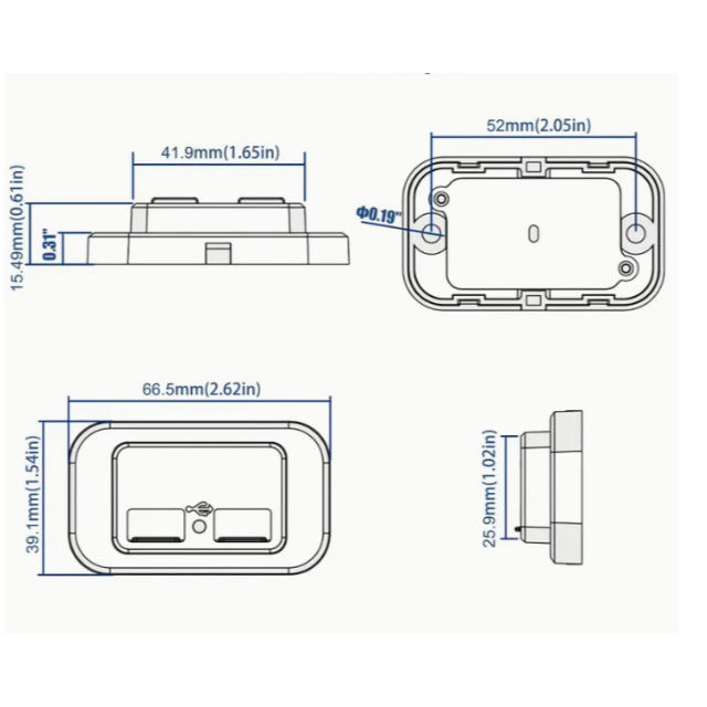 Usb Soketi Çift Hızlı Şarj Pd3.0 Tip-c (usb (7019a)