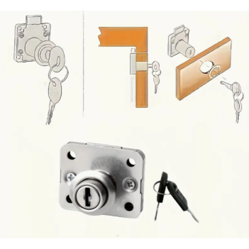 Karavan Metal Çekmece Kilidi Anahtarlı (9031)