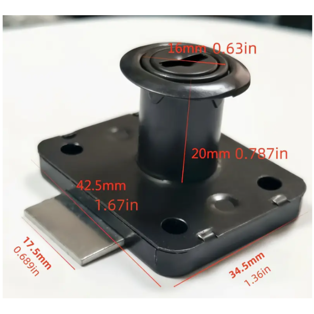 Karavan Metal Çekmece Kilidi Anahtarlı (9031)