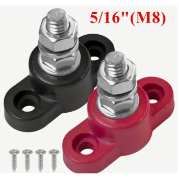 Bara M8 Metal Batarya Kablo Terminalleri, 36v Çift (7036)