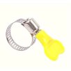 Paslanmaz Çelik Hortum Kelepçeleri Sarı Plastik Saplı (28015)