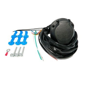 7 Kutuplu Universal Elektrik Tesisatı 2 Metre Kablo (17032a)