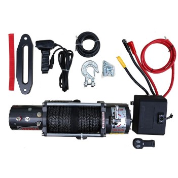 12000lb Sentetik Halatlı Elektrikli Offroad Vinç (17026a)