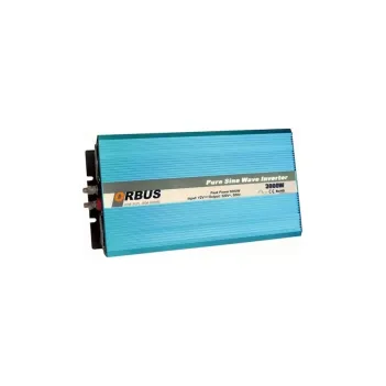 Orbus 3000 W 12 Volt Tam Sinüs İnverter Şarjsız (18001y)