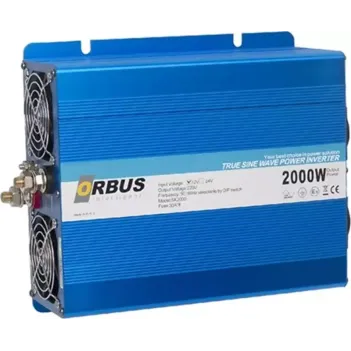 Orbus 2000 W 12 Volt Tam Sinüs İnverter Şarjsız (18001v)