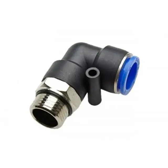 12 Mm Pnömatik Erkek Dirsek 3/8 (28028b)