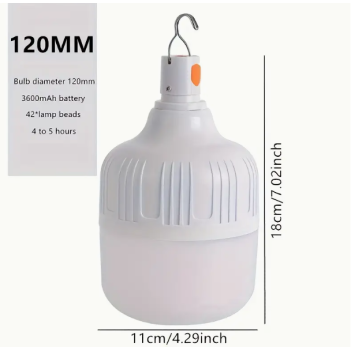 Şarjlı Led Ampül (6016b)