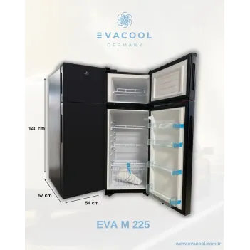 Eva M 225 12/24 Çift Kapı Marin Buzdolabı (30006a)
