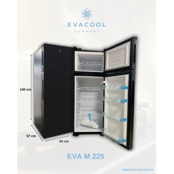 Eva M 225 12/24 Çift Kapı Marin Buzdolabı (30006a)