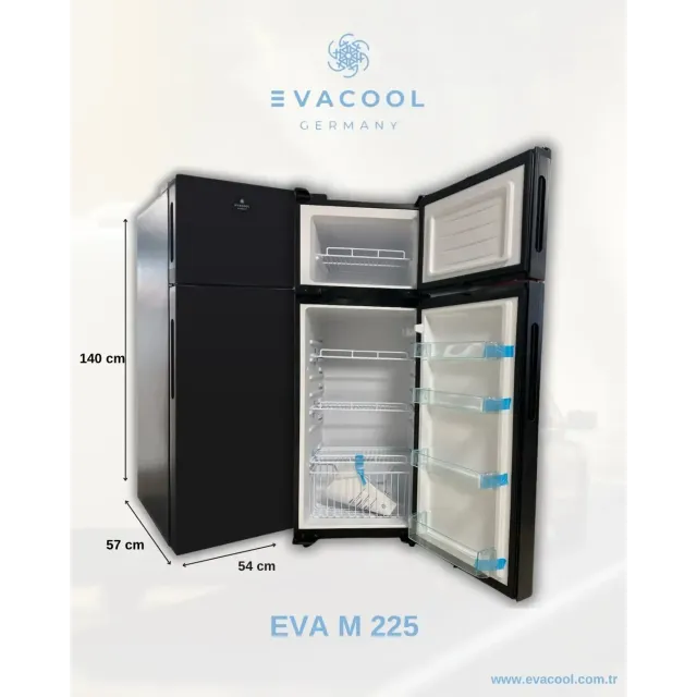 Eva M 225 12/24 Çift Kapı Marin Buzdolabı (30006a)
