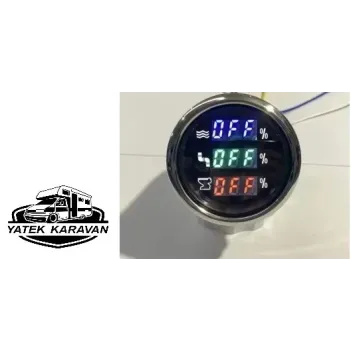 3 Lü Dijital Gösterge Temiz Su Pis Su Gri Su (1023)