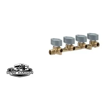 Truma Dörtlü Gaz Vanası (22004)