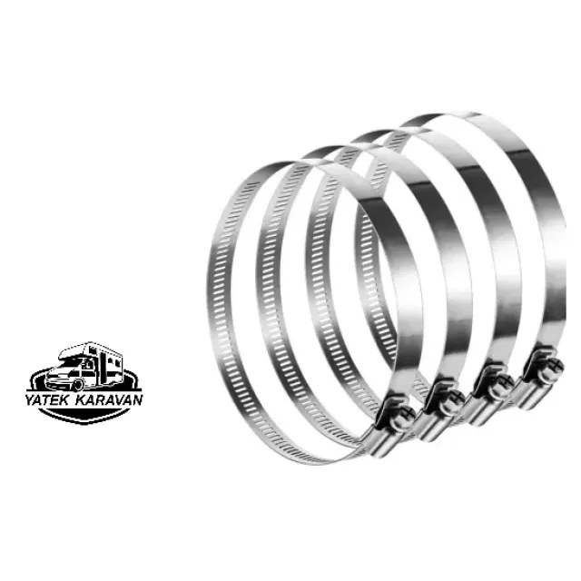 Paslanmaz Çelik Kelepçe 52-76 (28019a)