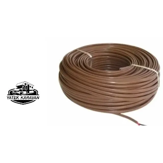 2 X 0.75 Yassı Myy Kalaylı Marine Kablo Kahverengi (18010)