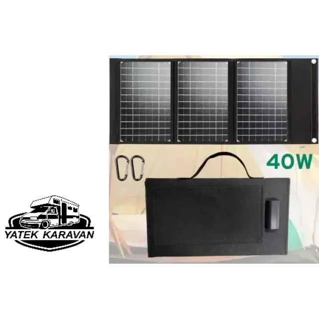 Katlanabilir Güneş Paneli 40w (19004s)