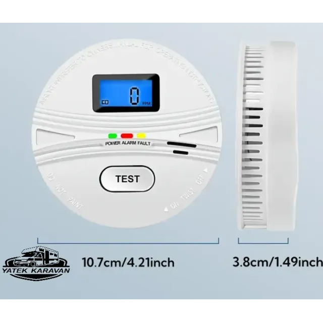Karbon Monoksit Ve Duman Dedektörü 2 Si Bir Arada Pilli (22024)