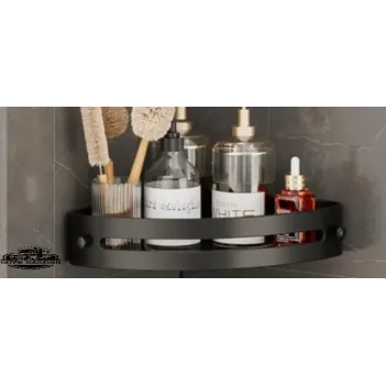 Karavan Üçgen Duş Rafı Duvara Monte Yapışkanlı Çıkartılabilir (17023)