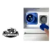 Karavan Dış Elektrik Girişi + 220 Priz Kilitli Kapak (6028a)