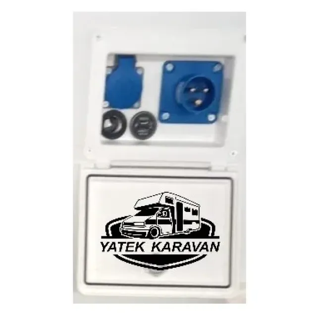 Dış Elk Girişi Priz Çakmaklık Usb Tycp (6028b)