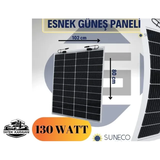 Suneco  Esnek Güneş Paneli 130 W (19004d)