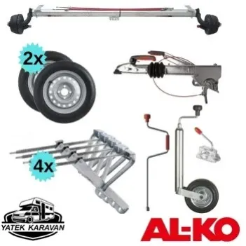 Al-ko 1000 Kg Frenli Dingil Seti Alko (31030)