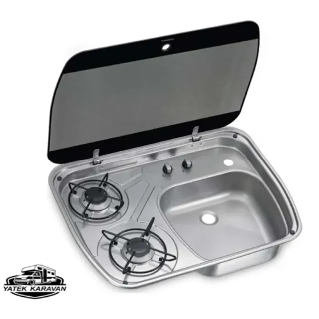 Dometic Hsg 2445 Karavan İçin 2li Ocak + Lavabo (10014a)