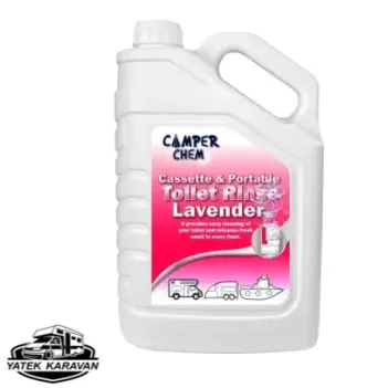 Camper Chem Karavan Tekne Tuvalet Kimyasalı-camper Chem Toilet Rinse Lavender Sifon Kimyasalı 3 Lt (5030)