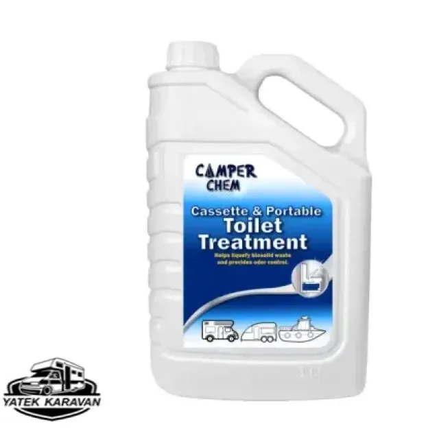 Camper Chem Karavan Tekne Tuvalet Kimyasalı -camper Chem Toilet Treatment-atık Parçalayıcı Ve Koku Giderici 3 Lt (5029)