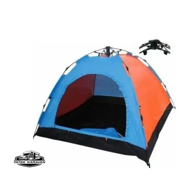 Tam Otomatik 4 Kişilik Kurulum Kamp Çadırı 200 X 200 X 140 Cm Real (y17a032)