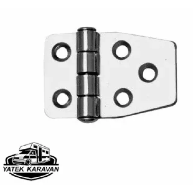 Menteşe 38x57 Mm, Paslanmaz Çelik 304 Kalite (25016a)