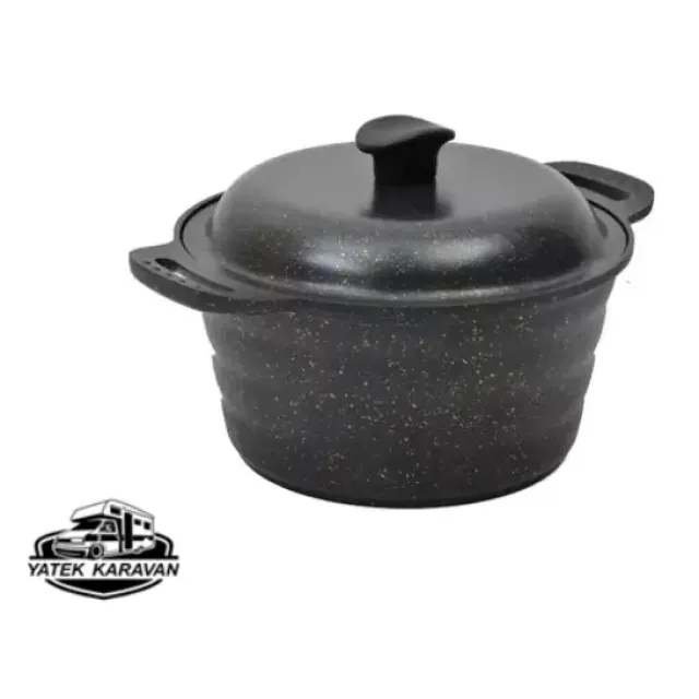 Nurgaz Granit Döküm Kamp Tenceresi 24 Cm (y17n026)