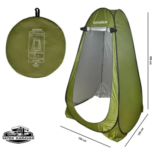 Sensation Duş Wc Giyinme Kabini Kamp Alanı Çadırı Otomatik Açılır (26020)